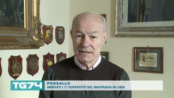 POZZALLO - ARRIVATI I 17 SUPERSTITI DEL NAUFRAGIO IN LIBIA