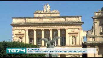 VITTORIA - SONO TORNATI I LADRI DELLE VETRINE, IERI ENNESIMO EPISODIO