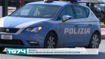 SCICLI - GIOCHI ABUSIVI IN UN BAR, REVOCATA AUTORIZZAZIONE