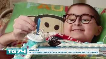 MODICA - UN OSTEOSARCOMA PORTA VIA GIUSEPPE, ISTITUITA UNA RACCOLTA FONDI