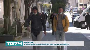 RAGUSA - L'INFLAZIONE SI MANGIA OLTRE 4MILA EURO A FAMIGLIA