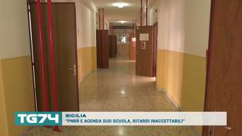 SICILIA - ''PNRR E AGENDA SUD SCUOLA, RITARDI INACCETTABILI''