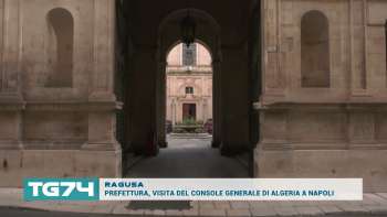RAGUSA - PREFETTURA, VISITA DEL CONSOLE GENERALE DI ALGERIA A NAPOLI