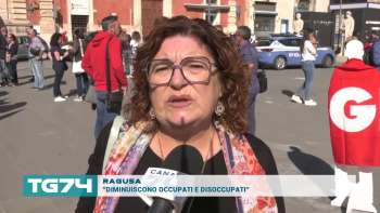 RAGUSA - ''DIMINUISCONO OCCUPATI E DISOCCUPATI''