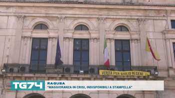 RAGUSA  - ''MAGGIORANZA IN CRISI, INDISPONIBILI A STAMPELLA''