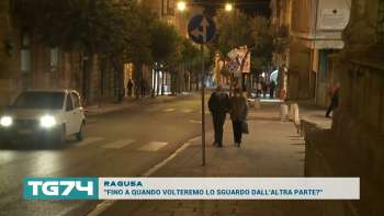 RAGUSA - ''FINO A QUANDO VOLTEREMO LO SGUARDO DALL'ALTRA PARTE?''