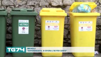 SCICLI - ''DIFFERENZIATA, SI SFIORA L'80 PER CENTO''