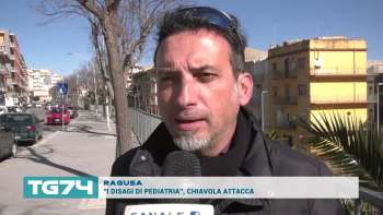 RAGUSA - ''I DISAGI DI PEDIATRIA'', CHIAVOLA ATTACCA
