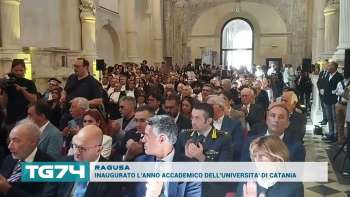 RAGUSA - INAUGURATO L'ANNO ACCADEMICO DELL'UNIVERSITA' DI CATANIA