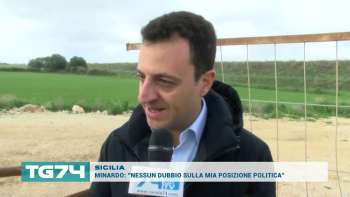 SICILIA - MINARDO: ''NESSUN DUBBIO SULLA MIA POSIZIONE POLITICA''