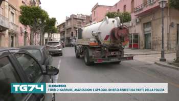 COMISO   FURTI DI CARRUBE, AGGRESSIONI E SPACCIO  DIVERSI ARRESTI DA PARTE DELLA POLIZIA