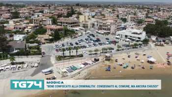 MODICA - ''BENE CONFISCATO ALLA CRIMINALITA'  CONSEGNATO AL COMUNE, MA ANCORA CHIUSO!''