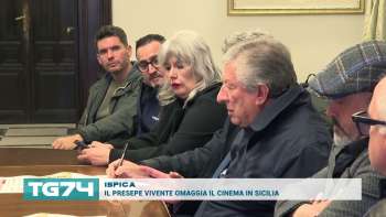 ISPICA - IL PRESEPE VIVENTE OMAGGIA IL CINEMA IN SICILIA