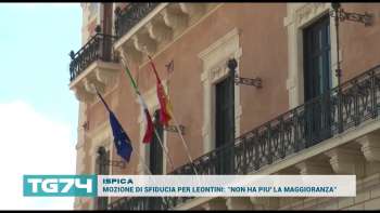 ISPICA - MOZIONE DI SFIDUCIA PER LEONTINI: ''NON HA PIU' LA MAGGIORANZA''