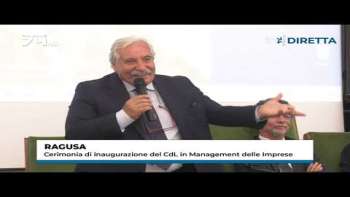 IN DIRETTA DA RAGUSA - Cerimonia di inaugurazione del CdL in Management delle Imprese