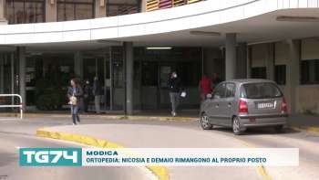 MODICA - ORTOPEDIA, NICOSIA E DEMAIO RIMANGONO AL PROPRIO POSTO