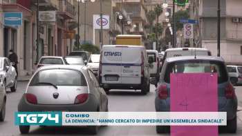 COMISO - LA DENUNCIA: ''HANNO CERCATO DI IMPEDIRE UN'ASSEMBLEA SINDACALE''