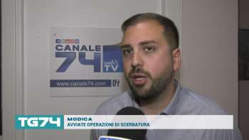 MODICA - AVVIATE OPERAZIONI DI SCERBATURA