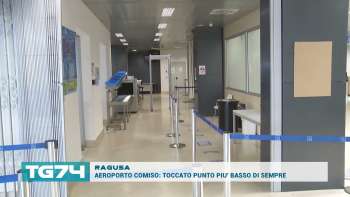 RAGUSA - AEROPORTO COMISO: TOCCATO PUNTO PIU' BASSO DI SEMPRE