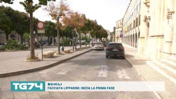 SCICLI - FACCIATA LIPPARINI, INIZIA LA PRIMA FASE