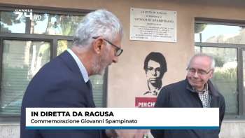 IN DIRETTA DA RAGUSA - Commemorazione Giovanni Spampinato