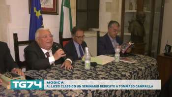 MODICA, AL LICEO CLASSICO UN SEMINARIO DEDICATO A TOMMASO CAMPAILLA