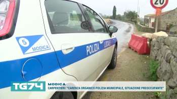 MODICA, CARPENTIERI: ''CARENZA ORGANICO POLIZIA MUNICIPALE, SITUAZIONE PREOCCUPANTE''
