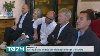 MODICA - BASTA ANNUNCI E SHOW, OPPOSIZIONE CONTRO LA MONISTERI