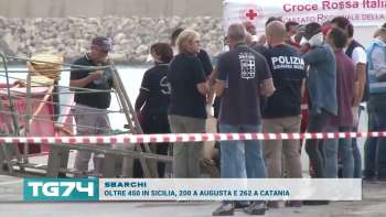 SBARCHI, OLTRE 450 IN SICILIA, 200 A AUGUSTA E 262 A CATANIA