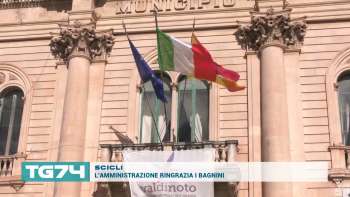 SCICLI - L'AMMINISTRAZIONE RINGRAZIA I BAGNINI