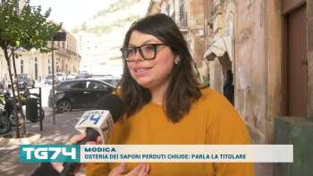 MODICA  -OSTERIA DEI SAPORI PERDUTI CHIUDE: PARLA LA TITOLARE