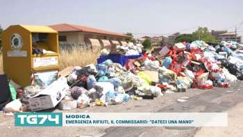 MODICA - EMERGENZA RIFIUTI, IL COMMISSARIO: ''DATECI UNA MANO''